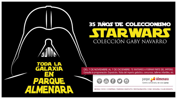The Star Wars universe has arrived at Parque Almenara – Don’t Miss It!