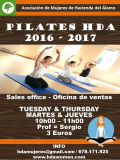 Tuesdays and Thursday, Pilates on Hacienda del Alamo