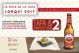 24th March to 9th April IX Ruta de la tapa Lorquí 2017