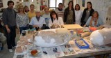 Aguilas Mayoress visits archaeology workshop