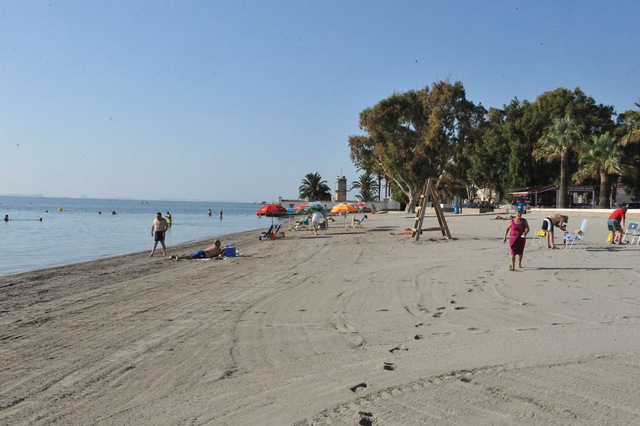 San Javier beaches: Playa de Barnuevo