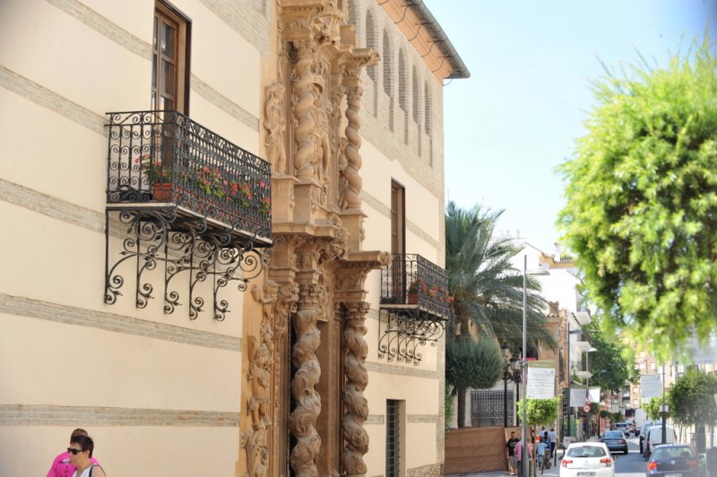 The Plaza de Concha Sandoval in Lorca