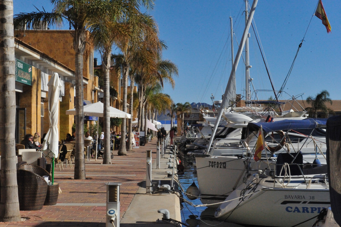 Paseo Maritimo and Puerto Deportivo, Puerto de Mazarron