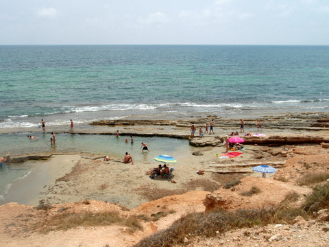 Playa del Río Seco, Pilar de la Horadada