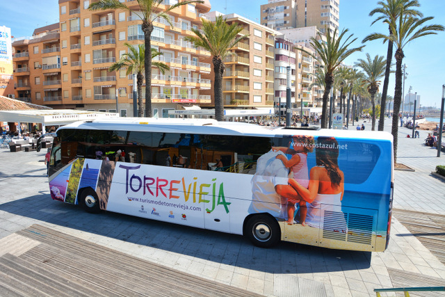 Alicante-Elche airport to Torrevieja bus service