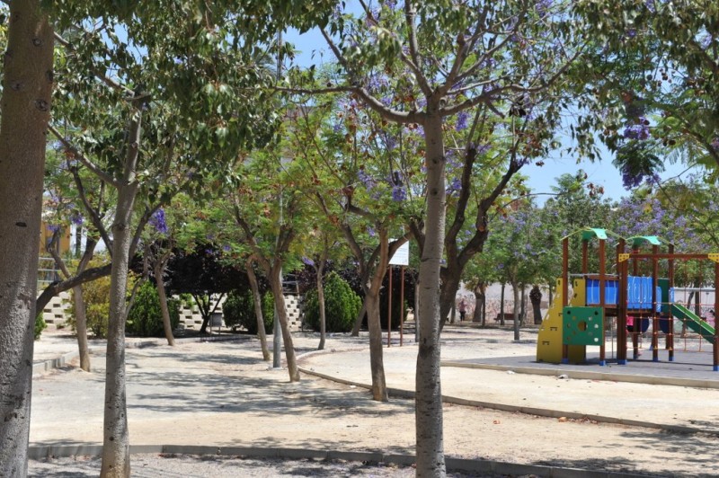 Huerto Fayren public park in Molina de Segura Plaza Concejo