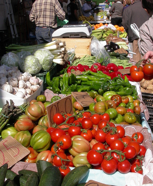 Weekly market in Guardamar del Segura  on Wednesday