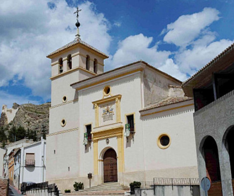 The parish church of San Pedro Apóstol in Calasparra