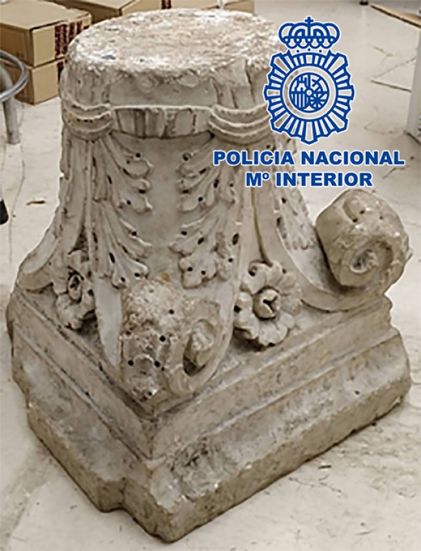 <span style='color:#780948'>ARCHIVED</span> - Police seize Roman pieces plundered from Andalusia in Barcelona