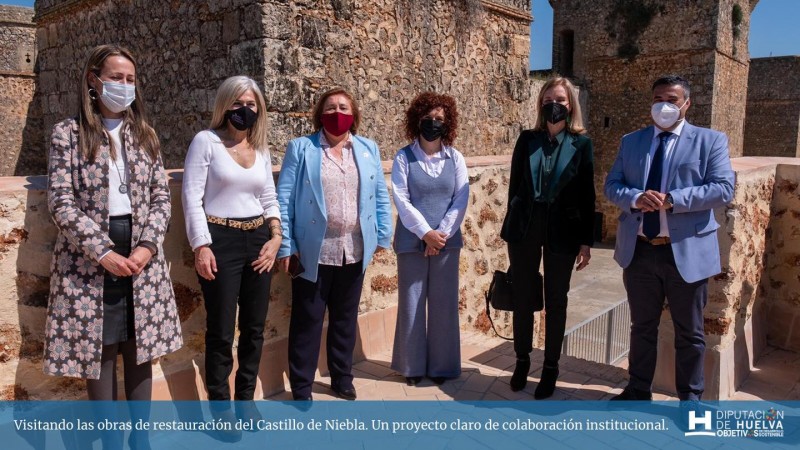 <span style='color:#780948'>ARCHIVED</span> - More than a million euros to restore the medieval walls of Niebla in Huelva