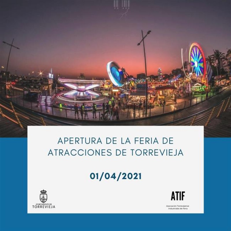 <span style='color:#780948'>ARCHIVED</span> - Torrevieja and La Mata funfairs open between April 1 and 18