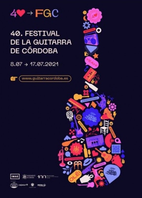<span style='color:#780948'>ARCHIVED</span> - 20 concerts to celebrate Cordoba Guitar Festival 40th anniversary 8-17 July 2021