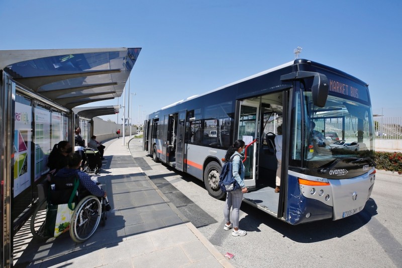 <span style='color:#780948'>ARCHIVED</span> - New bus stop to allow safer access to Torrevieja’s weekly market