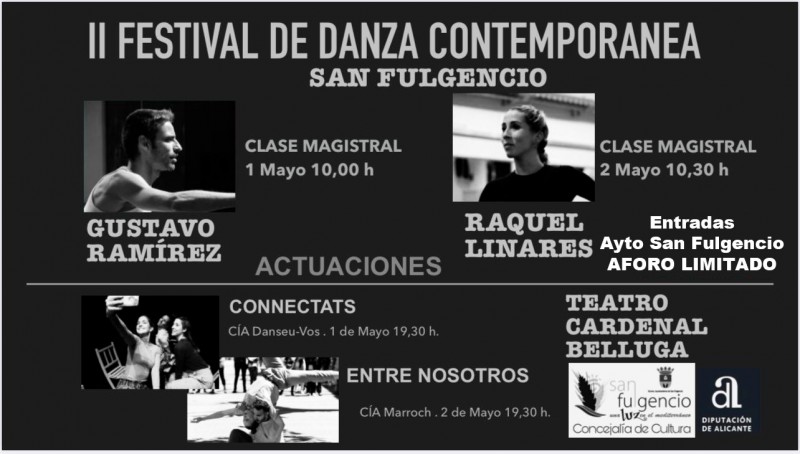 <span style='color:#780948'>ARCHIVED</span> - 1st and 2nd May free entry contemporary dance in San Fulgencio