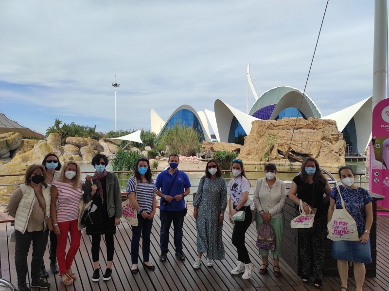 <span style='color:#780948'>ARCHIVED</span> - Teachers visit Oceanografic Valencia to bring the marine world to classrooms