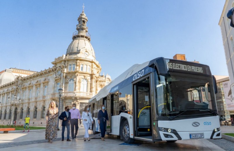 <span style='color:#780948'>ARCHIVED</span> - Cartagena presents its first fully electric bus
