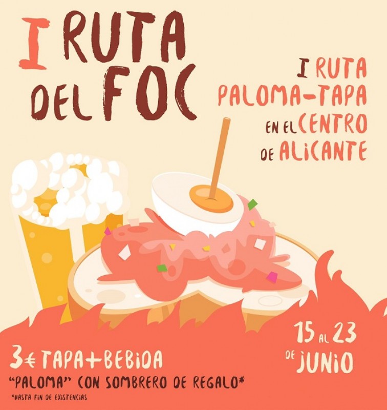 <span style='color:#780948'>ARCHIVED</span> - Alicante Ruta del Foc tapas route: June 15 to 23