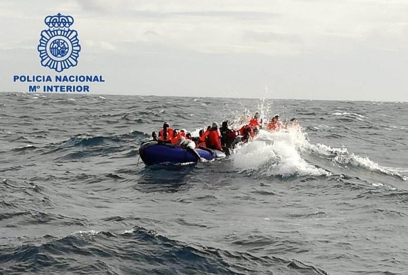 <span style='color:#780948'>ARCHIVED</span> - Irregular migrants reaching Spain by sea up by 50 per cent so far this year