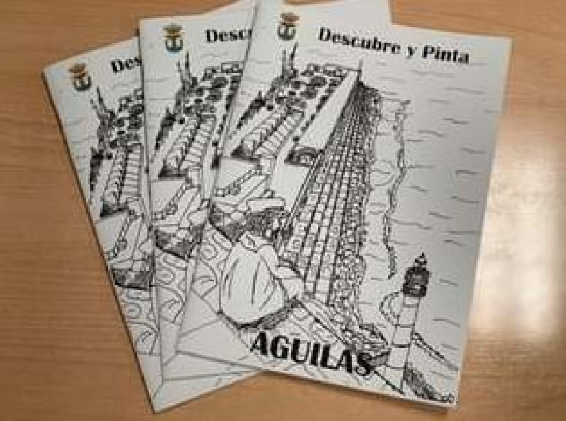 <span style='color:#780948'>ARCHIVED</span> - Themed colouring book helps Aguilas visitors to have fun whilst visiting the municipality