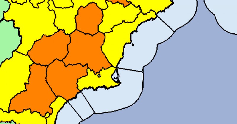 <span style='color:#780948'>ARCHIVED</span> - Murcia Weather Update July 22: Temperatures above 40 degrees expected this weekend