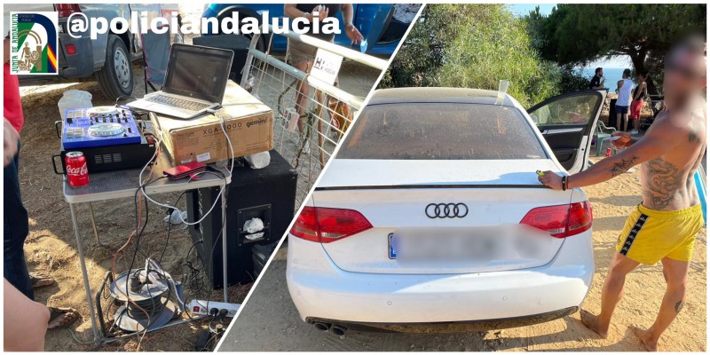 <span style='color:#780948'>ARCHIVED</span> - 33 people caught breaking Covid rules and camping illegally in Huelva