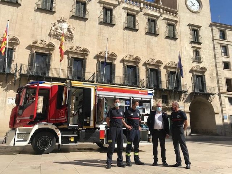 <span style='color:#780948'>ARCHIVED</span> - 2.5 million euros to be invested in Alicante city fire and rescue service