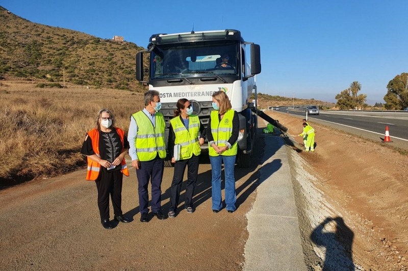 <span style='color:#780948'>ARCHIVED</span> - Motorway into La Manga being prepared for heavy rain