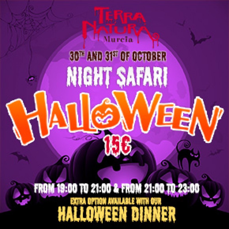 <span style='color:#780948'>ARCHIVED</span> - Night-time animal safari at Terra Natura Murcia: October 30 and 31