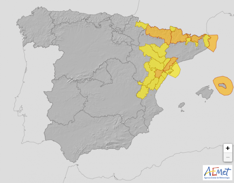 <span style='color:#780948'>ARCHIVED</span> - Icy cold and wind put 17 provinces on alert in Spain