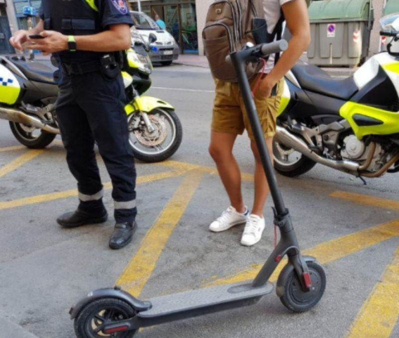 1,000 euro fine for drunk driving on electric scooters in Spain