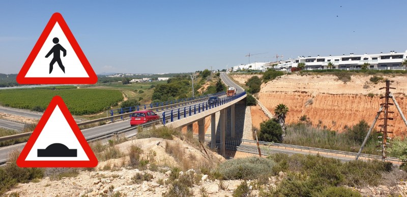 <span style='color:#780948'>ARCHIVED</span> - Orihuela promises long-awaited pedestrian bridge over the AP-7 by 2024