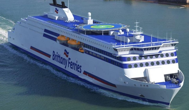 <span style='color:#780948'>ARCHIVED</span> - New green energy ferry launched between UK and Spain