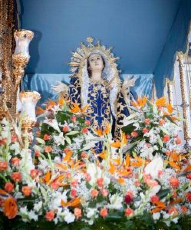 <span style='color:#780948'>ARCHIVED</span> - April 8, celebration of the Virgen de los Dolores, the patron of Aguilas