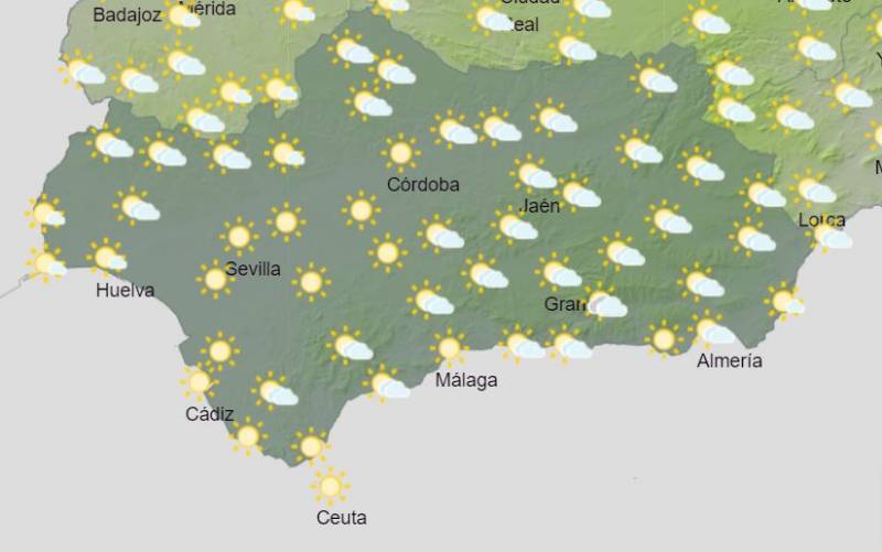 <span style='color:#780948'>ARCHIVED</span> - Heavy rains in Almeria and Malaga, showers in Seville and Cadiz: Andalusia weather forecast April 25-May 1