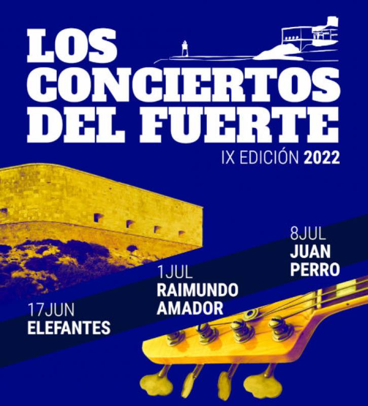 <span style='color:#780948'>ARCHIVED</span> - June 17 Elefantes in concert at the Fuerte de Navidad in the harbour of Cartagena