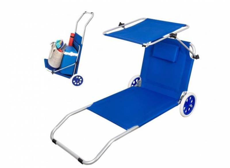 <span style='color:#780948'>ARCHIVED</span> - Say goodbye to stressful beach days with this unique 3-in-1 deck chair