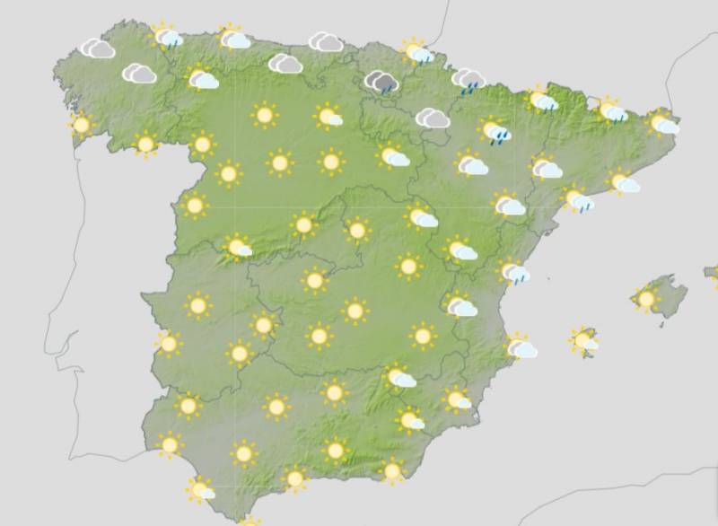 <span style='color:#780948'>ARCHIVED</span> - Temperatures stay in the 30s as wildfire risk remains extreme: Spain weather forecast July 25-31