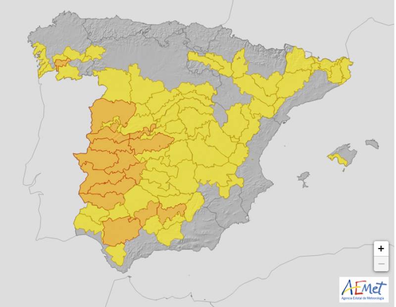<span style='color:#780948'>ARCHIVED</span> - Third heatwave of the year just around the corner: Spain weather August 1-4