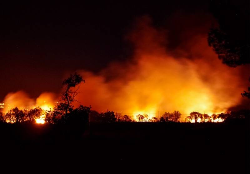 <span style='color:#780948'>ARCHIVED</span> - Jumilla forest fire contained and should be extinguished shortly