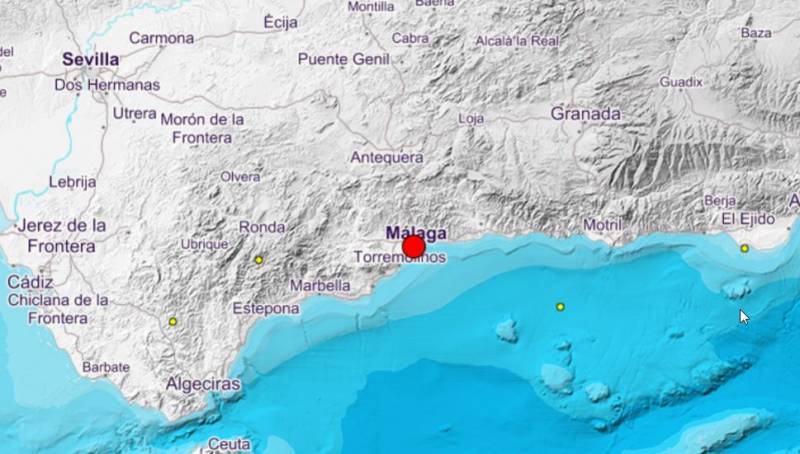 <span style='color:#780948'>ARCHIVED</span> - Strong earthquake measuring 4.1 on the Richter scale hits Malaga