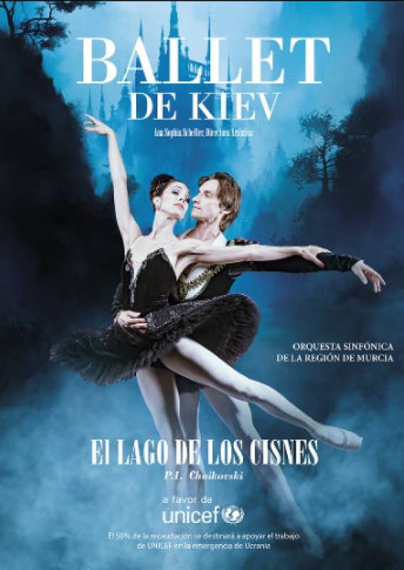 <span style='color:#780948'>ARCHIVED</span> - November 4 The Kiev Ballet perform Swan Lake at the Auditorio Víctor Villegas in Murcia