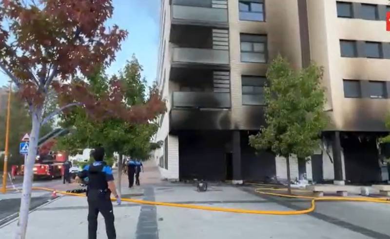 <span style='color:#780948'>ARCHIVED</span> - Second child, 9 months old, dies of smoke inhalation from Madrid explosion