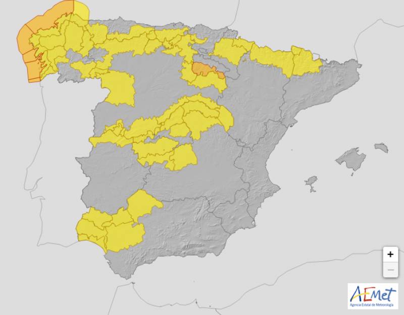 <span style='color:#780948'>ARCHIVED</span> - Storm Armand hits Spain: weather forecast Oct 20-23