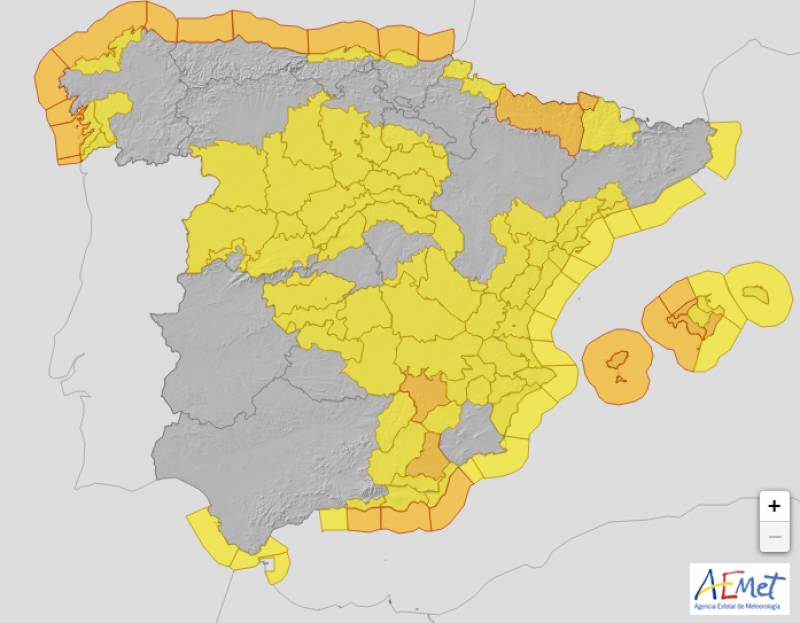 <span style='color:#780948'>ARCHIVED</span> - Storms, rain and varying temperatures: Spain weather forecast Nov 21-24