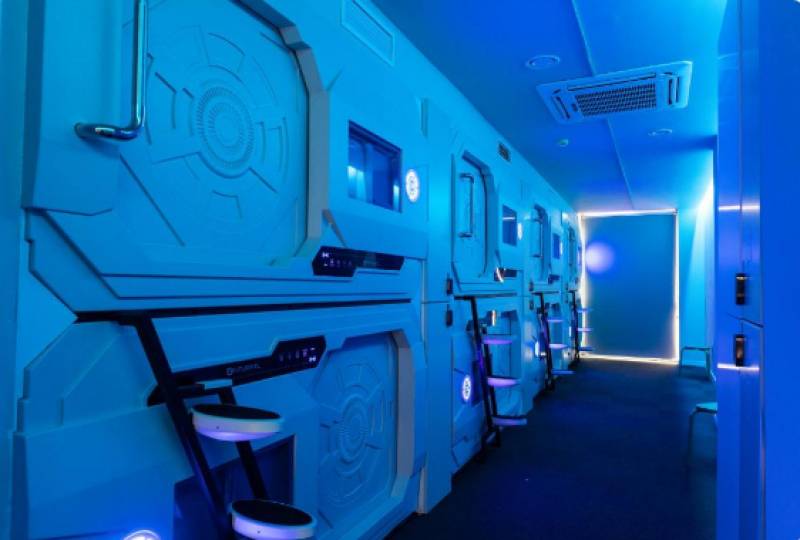 <span style='color:#780948'>ARCHIVED</span> - Malaga opens its first Japanese-style capsule hotel