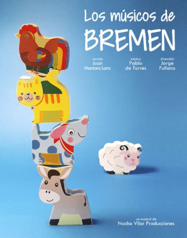 <span style='color:#780948'>ARCHIVED</span> - January 4 The Town Musicians of Bremen musical at the Aguilas auditorium