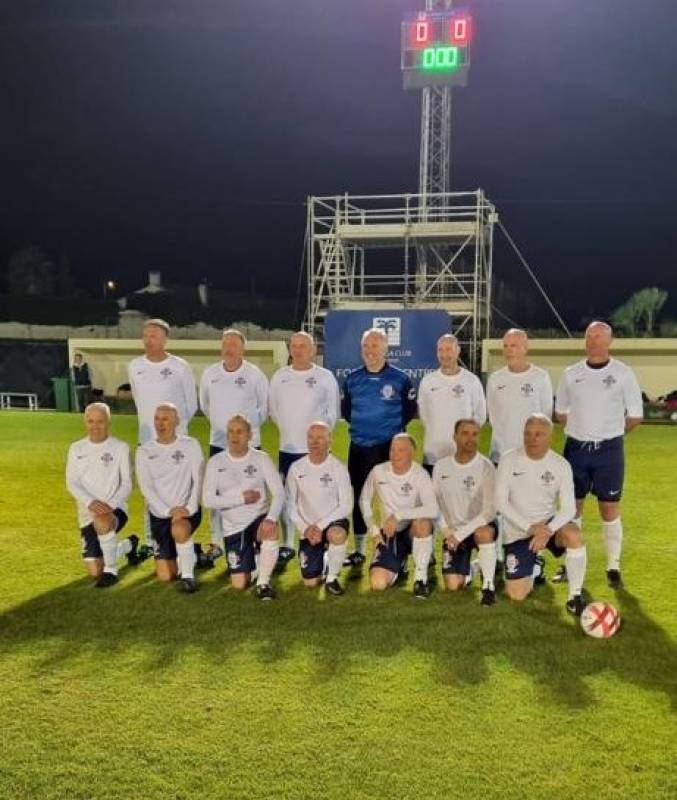 <span style='color:#780948'>ARCHIVED</span> - England Veterans Football Club Over-55s Spain tour: match report