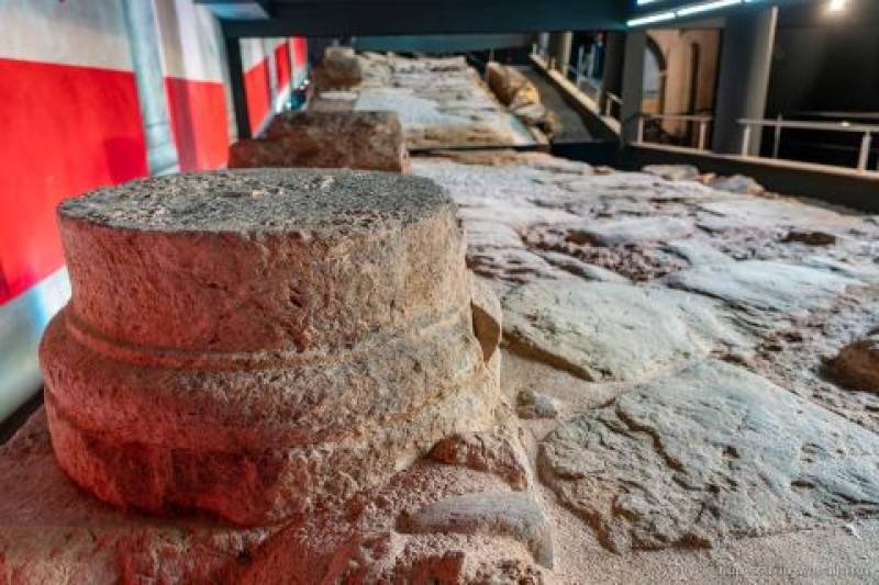 <span style='color:#780948'>ARCHIVED</span> - Recently excavated ancient Roman road opens to public in Cartagena