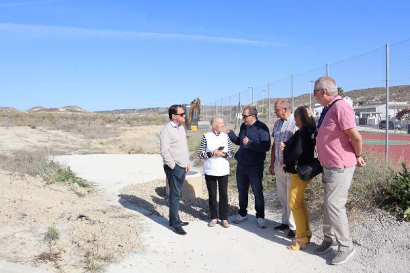 <span style='color:#780948'>ARCHIVED</span> - Work starts on exercise area in Camposol Sector D