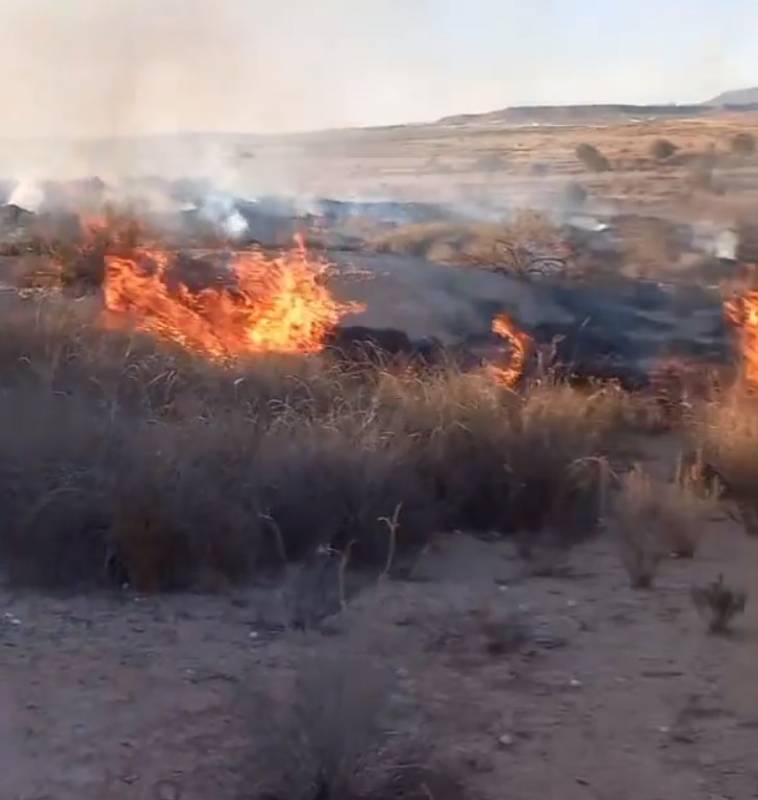 <span style='color:#780948'>ARCHIVED</span> - Wildfire on northern border of Camposol urbanisation